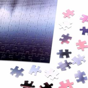 img 1 attached to Nature Scenery Jigsaw Puzzle - Bgraamiens Puzzle Shadow On The Lake - 1000 Pieces Of Serene Peaceful Lake And Mountain Views
