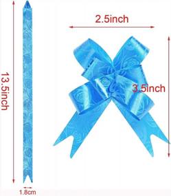 img 3 attached to 🎁 Penta Angel 170Pcs 17 Colors String Bows: Perfect Gift Knot Ribbon Decoration for Birthdays, Weddings, Christmas, New Year Parties - 1.8cm Width