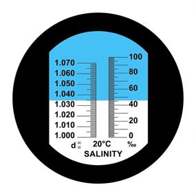 img 2 attached to 🌊 Aichose Salinity Refractometer: The Ultimate Tool for Seawater and Marine Fishkeeping Aquariums, Saltwater Pools, and More!