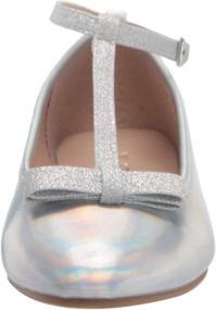 img 3 attached to Childrens Place Girls Strap Ballet Girls' Shoes - Flats