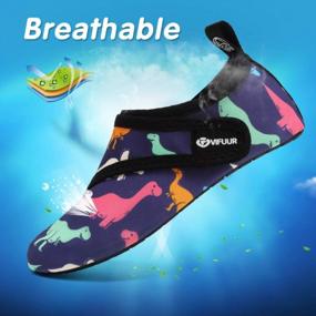img 3 attached to VIFUUR Children'S Water Shoes: Quick-Dry Aqua Socks For Beach, Swimming, And Outdoor Sports - Perfect For Girls And Boys