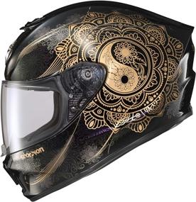 img 3 attached to 🏍️ Namaskar ScorpionEXO EXO-R420 Helmet