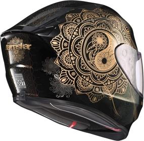 img 2 attached to 🏍️ Namaskar ScorpionEXO EXO-R420 Helmet