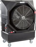 oemtools oem23973 12,900 cfm variable speed evaporative cooler, black portable evaporative cooler, swamp cooler for garage spaces up to 3100 sq. ft logo