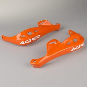 img 2 attached to 🔶 Acerbis Rally Profile Handguards, Orange - Advanced Protection for Off-Road Adventures