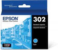 картридж epson t302 claria premium с чернилами стандартной емкости, голубой (t302220-s) для некоторых принтеров epson expression premium логотип