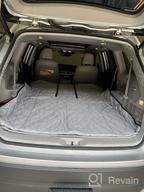 img 1 attached to Extra Large SUV Cargo Liner With 60/40 Split And Armrest Pass-Through Compatibility - Black, Made In USA By 4Knines review by Thomas Silva