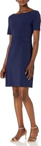 img 4 attached to Lark Ro Womens Sleeve Pockets Women's Clothing ~ Dresses