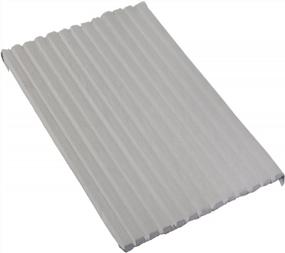 img 4 attached to Twin XL Grey Bunkie Board/Slats W/Cover: Mayton 0.75" Heavy Duty Vertical Mattress Support