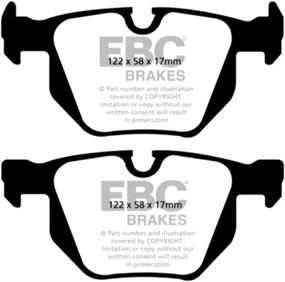 img 3 attached to EBC Brakes DP31588C Redstuff Ceramic