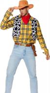 men's movie character costume: forplay playtime deputy outfit logo
