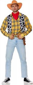 img 1 attached to Men'S Movie Character Costume: Forplay Playtime Deputy Outfit