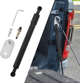 img 4 attached to 🚛 UOBMALL Truck Tailgate Assist Shock DZ43301 - Compatible with 09-18 Dodge Ram 1500 2500 3500, 2019 Ram 1500 Classic - Pickup Tailgate Lift Assist Kit