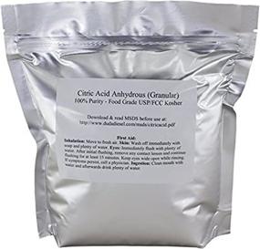 img 4 attached to Duda Energy 2lb Pure Citric Acid Food Grade Anhydrous 🍋 Fine Granular with FCC/USP Certification, Suitable for Use in Organic Products