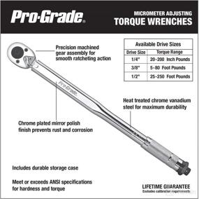 img 1 attached to MICRO ADJUSTING TORQUE WRENCH POUNDS