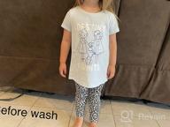img 1 attached to Spotted Zebra Girls' Short-Sleeve Tunic T-Shirts - Disney Star Wars Marvel Frozen Princess - Amazon Brand review by David West