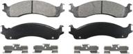 enhance brake performance with wagner severeduty sx655 semi-metallic disc brake pad set логотип