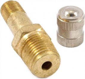 img 1 attached to Schraeder Style Air Tank Valve With 1/8-Inch Male NPT By Forney (75543)