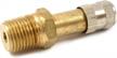 schraeder style air tank valve with 1/8-inch male npt by forney (75543) logo