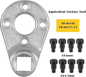 img 1 attached to 🛠️ MT0006-32mm x 4mm / 4.5mm V-SEK Outboard Trim/Tilt Pin Wrench (YB-06175-1A) for Yamaha, Suzuki, Johnson, Evinrude and Honda