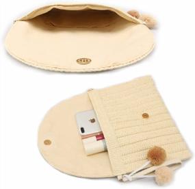 img 1 attached to Stylish Wedding Party Clutch Bags: Envelope, Crossbody Or Shoulder - Perfect For Women'S Evening Outfits