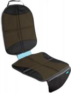 munchkin brica guardian защитная пленка и чехол для автомобильного сиденья для младенцев / детей, с карманом для хранения, черный / коричневый логотип