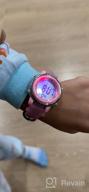 img 1 attached to VAPCUFF 3D Cartoon Waterproof Watches with Alarm for Girls - Best Toys Gifts for Girls Age 3-10: Improved SEO review by Gloria Blue