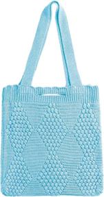 img 4 attached to L LAN Flowers Handles Shoulder Aesthetic Women's Handbags & Wallets and Totes