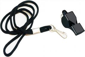img 2 attached to Fya Professional Sports Whistle With Lanyard - Very Loud Pealess Referee, Coaches And Lifeguard Whistle