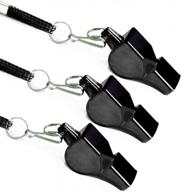 fya professional sports whistle with lanyard - very loud pealess referee, coaches and lifeguard whistle logo