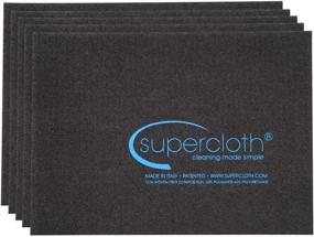 img 4 attached to 🧺 Supercloth - Renowned Cleaning Cloth for Household & Dusting - Full Size, 5 Pack (Also Available in 2pk & 10pk)