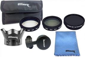 img 2 attached to Upgrade Your DJI Phantom 4 Quadcopter Camera With Ultimaxx 7 Piece Drone Filter Kit: Includes Filters, Lens Hood, Gimbal Stabilizer, And Carry Case
