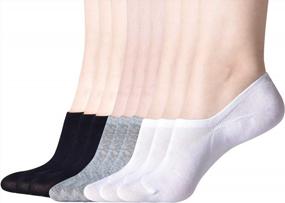 img 4 attached to Womens Low-Cut Non-Slip No-Show Socks For Boats And Flats - Available In Packs Of 3 To 15 Pairs
