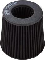 высококачественная замена сухого воздушного фильтра - kyostar universal black 3-дюймовый 76-миллиметровый конусный воздухозаборный фильтр логотип