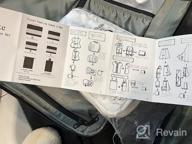img 1 attached to OlarHike 8-Piece Grey Packing Cubes Set For Travel - 4 Sizes (Extra Large,Large,Medium,Small) - Luggage Organizer Bags For Carry On Suitcases And Travel Accessories. review by Matt Morrison