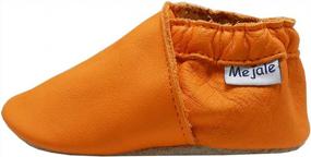 img 2 attached to Soft And Stylish: Mejale Baby Leather Shoes For Infants And Toddlers - Perfect Pre-Walkers!