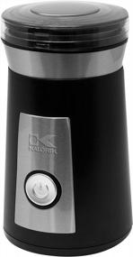 img 1 attached to 200W Black And Stainless Steel Kalorik Coffee And Spice Grinder For Perfect Grinds