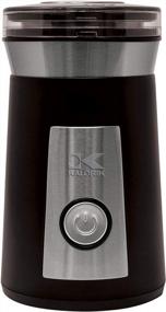 img 4 attached to 200W Black And Stainless Steel Kalorik Coffee And Spice Grinder For Perfect Grinds