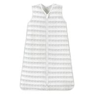 tillyou sleep sack - sleeveless quilted sleeping bag baby, fits infants newborns age 18-24 months, grey stripes logo