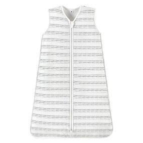 img 4 attached to TILLYOU Sleep Sack - Sleeveless Quilted Sleeping Bag Baby, Fits Infants Newborns Age 18-24 Months, Grey Stripes