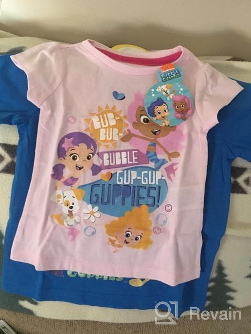 img 1 attached to Irresistibly Cute: Bubble Guppies Girls Short Sleeve Tee (Toddler) review by Angie Love