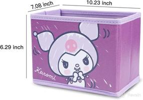 img 3 attached to Collapsible Foldable Decoration Organizer BOX Kuromi