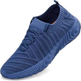 img 4 attached to Feetmat Breathable Athletic Women's Sneakers - Lightweight & Stylish