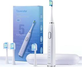 img 4 attached to 🦷 H8 Electric Toothbrush by Tovendor - Enhanced Toothbrushes for Optimal Oral Care