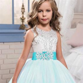 img 2 attached to NNJXD Princess Pageant Wedding Dresses Girls' Clothing ~ Dresses