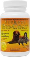 nourish your horse's coat with nickers bio coat concentrated biotin supplement - 3 oz logo