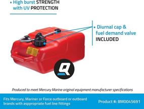 img 3 attached to 🏺 6.6 Gallon Portable Fuel Tank by Quicksilver - Model 8M0045691