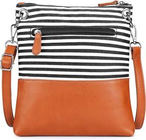 img 3 attached to Newshows Lightweight Medium Leather Crossbody Women's Handbags & Wallets via Crossbody Bags