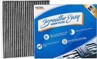 🔍 spearhead premium breathe easy cabin filter with activated carbon - extended lifespan up to 25% (be-160) логотип