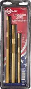 img 2 attached to 🔨 Mayhew 61360 Brass Drift Punch: Durable Brass Tool for Precision Hammering and Alignment